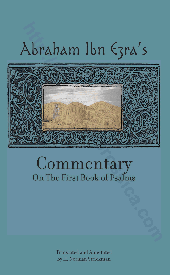 Commentary on the First Book of Psalms: Chapter 1-41