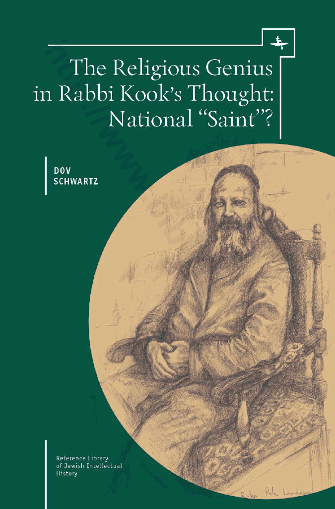 The Religious Genius in Rabbi Kook’s Thought: National “Saint”?