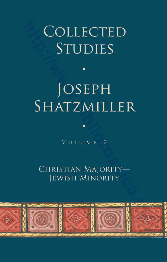 Collected Studies. Volume 2: Christian Majority — Jewish Minority