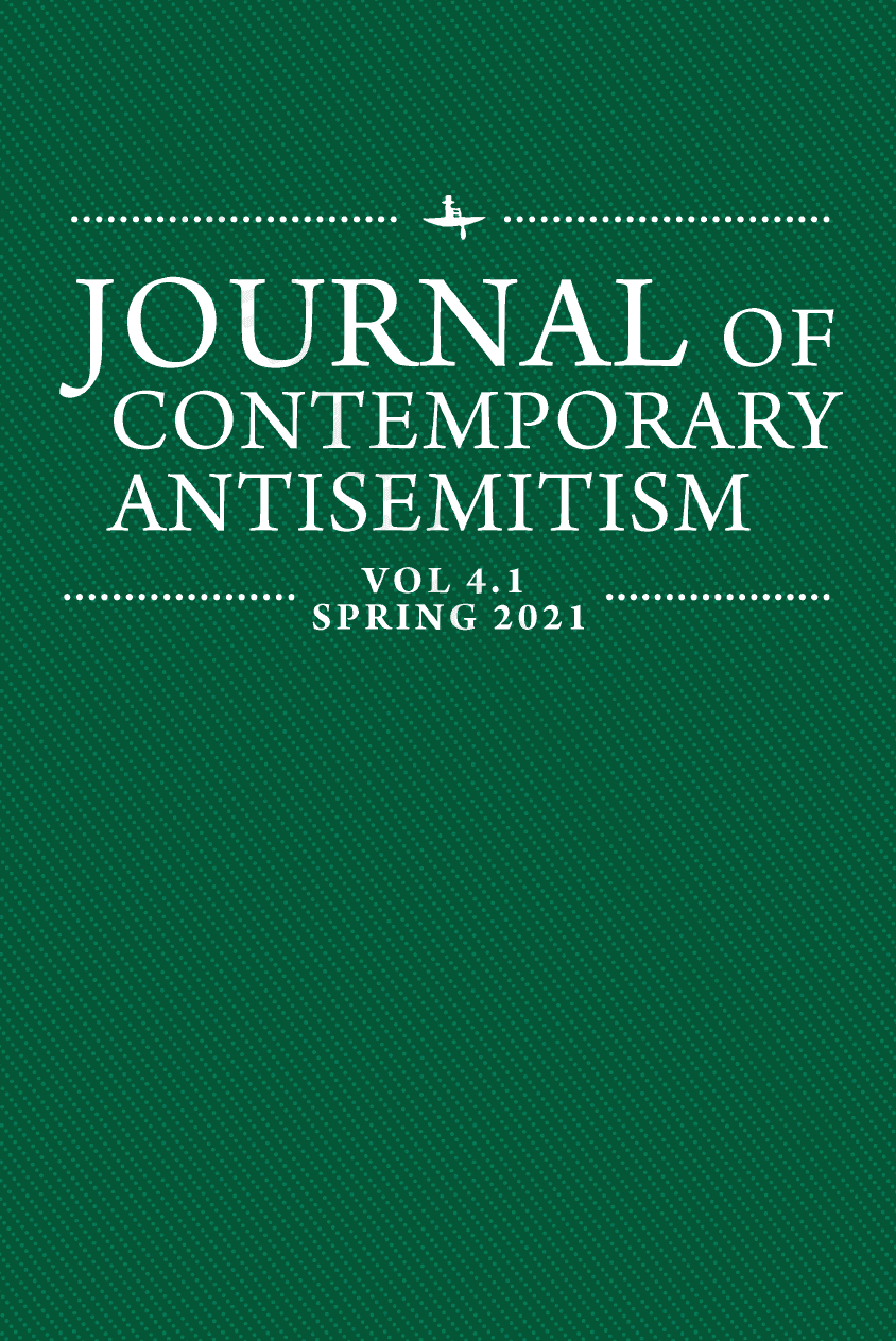 Journal of Contemporary Antisemitism. Vol. 4.1, Spring 2021