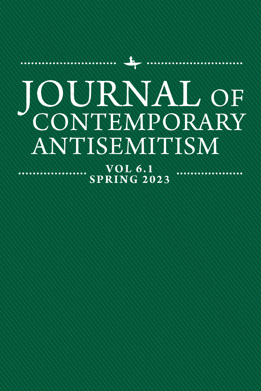 Journal of Contemporary Antisemitism. Vol. 6.1, Spring 2023