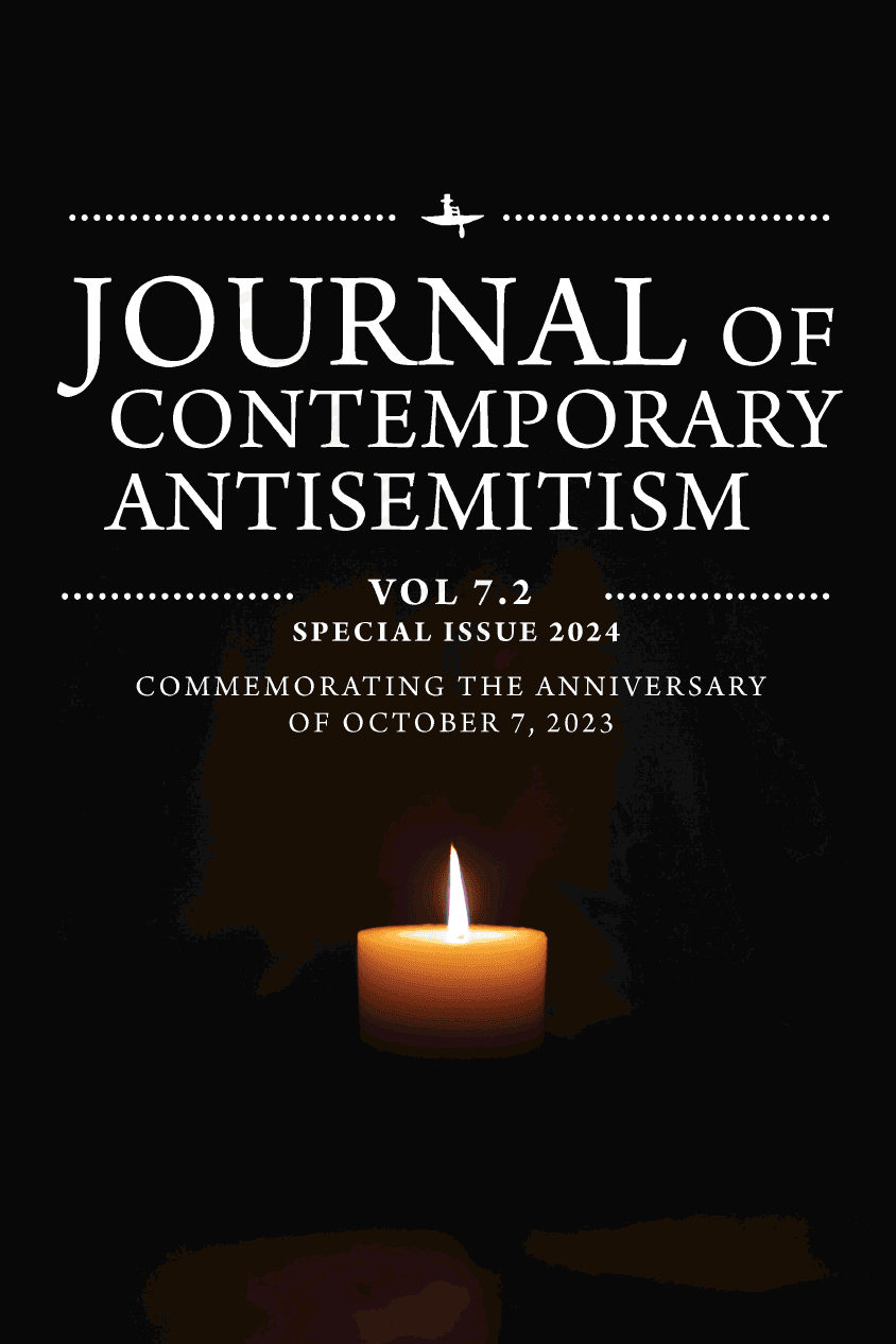 Journal of Contemporary Antisemitism. Vol. 7.2, Special Issue 2024