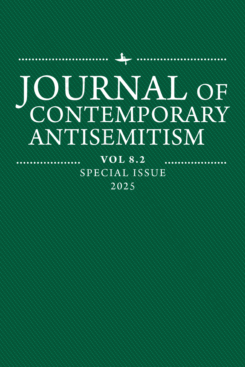 Journal of Contemporary Antisemitism. Vol. 8.2, Special Issue 2025